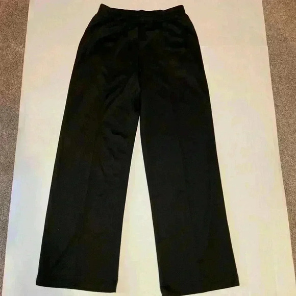 Gap Fit Womens High Rise Seamed Mesh Pants. Black. Size Small. - Picture 1 of 8